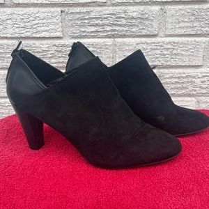 XOXO Jamsey Womens High Heel Ankle Boots Black 10